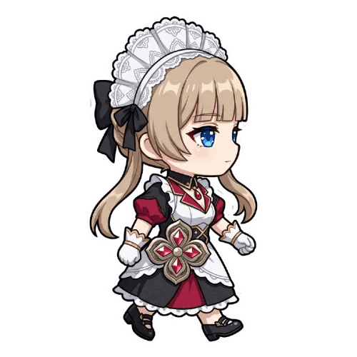 Chibi Sandrone Walking